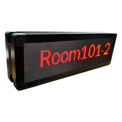Pantalla LED de Pasillo para Hospital/Asilos, Doble Cara, Matriz 128×32, Indicadores RGB, Para Solución de Enfermería Fanvil