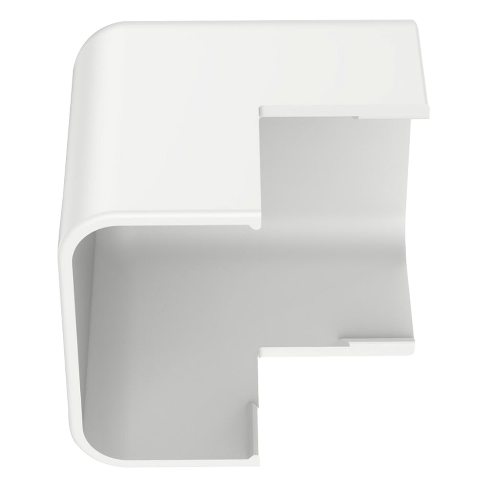 Esquinero exterior, para uso con canaleta LD10, material ABS, Color Blanco