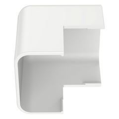 Esquinero exterior, para uso con canaleta LD10, material ABS, Color Blanco