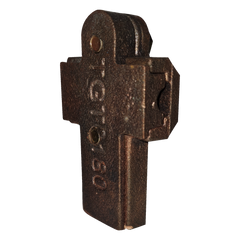 Conector tipo “T” Mecánico elaborado en bronce, para cables calibre de 1/0 a 4/0 AWG