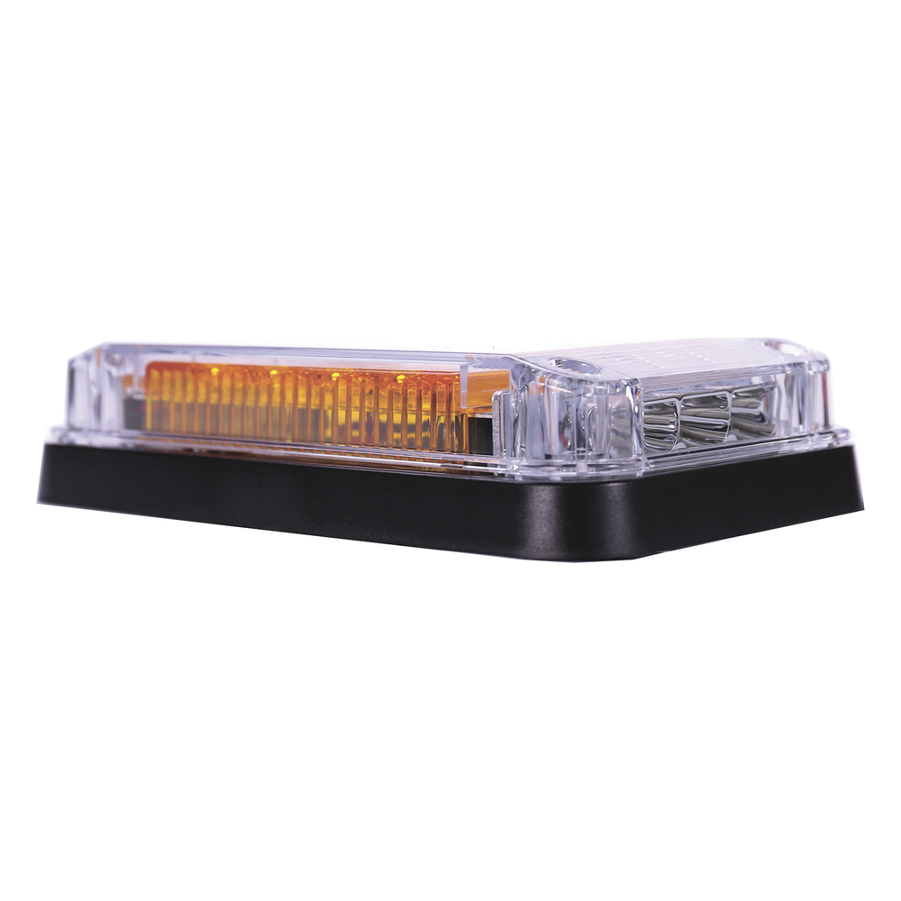 Luz de Advertencia de 7X4", Color Ámbar, Con Luces de Trabajo, Ideal para Ambulancias