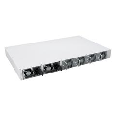 Switch de Red MikroTik CRS812 DDQ / 400 Gbps / 8 Puertos SFP56 de 50G / 2 Puertos QSFP56 de 200G / 2 Puertos QSFP56-DD de 400G / RouterOS v7 / ARM Quad-Core 2 GHz / 4 GB RAM / Rackmount