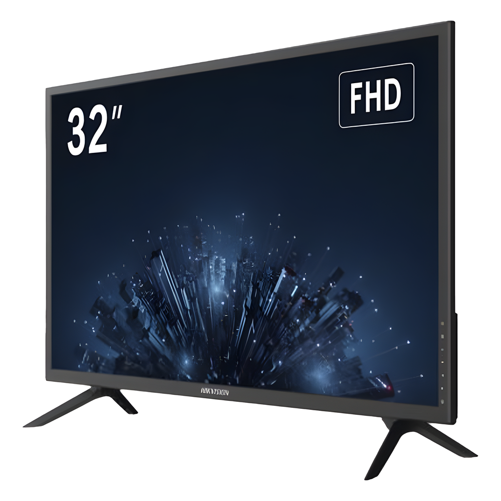Monitor LED 32" / 2 Altavoces Potentes / Ángulo de Visión 178° / Entradas HDMI y VGA / Uso 24-7 / Montaje VESA (100 X 100) / Calibración Inteligente de Imagen