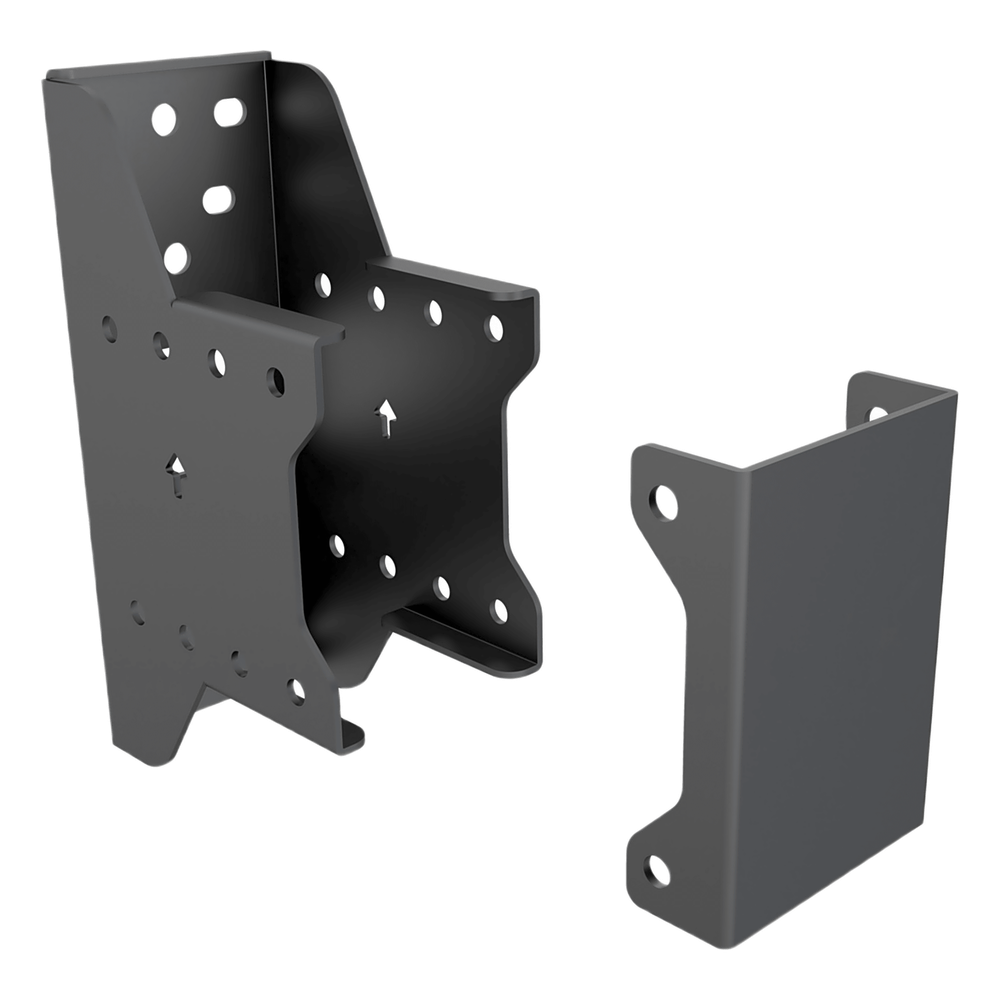 Accesorio_ Placa para Montaje doble de Pantallas Para Exhibicion de Pared a Pared| Dimensiones 225.2 mm x 126.2 mm x 95 mm