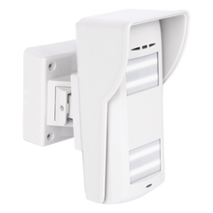 (AX HUB) Detector Dual-Tech Inalámbrico para Exterior + Montaje de Pared