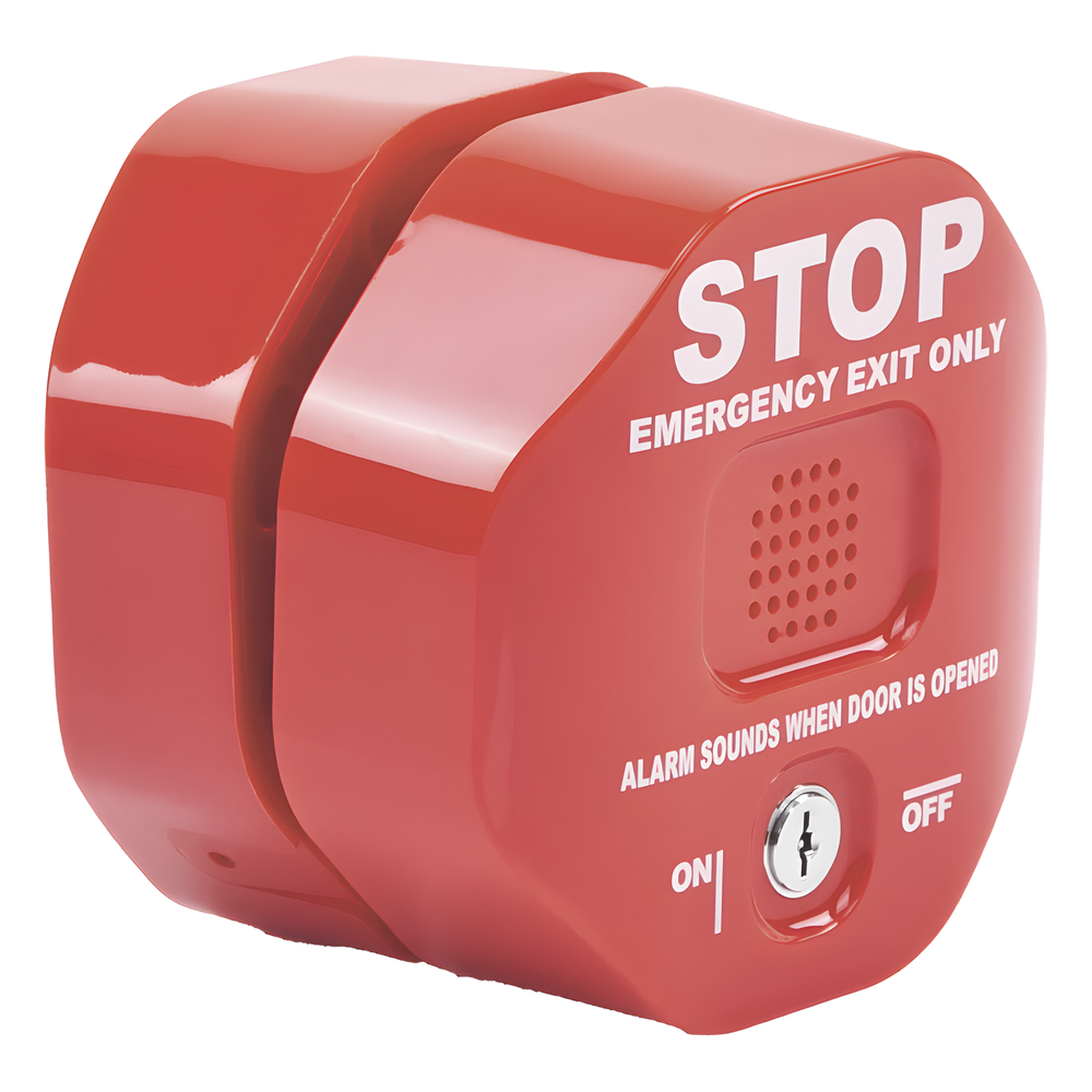Alarma Multifunción Exit Stopper® Con Bocina Remota, Para Puertas Dobles, Solo Interiores