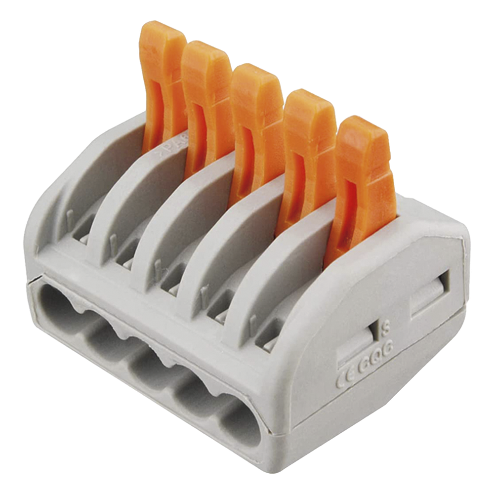 Conector Compacto para 1 Cable de Entrada 4 Cables de Salida / Cables Compatibles 12AWG-28AWG