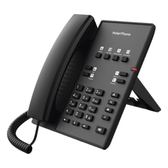 Teléfono IP para Hotelería, profesional con 8 teclas programables para servicio rápido, plantilla personalizable con PoE