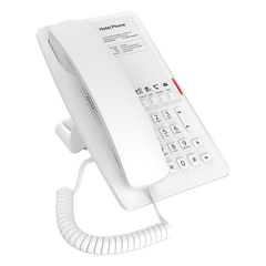 Teléfono IP Hotelero Wi-Fi 6 / 2 Líneas SIP / Doble Banda 2.4/5 GHz / 5 Teclas Programables / Puerto USB-A / PoE 802.3af / Audio HD