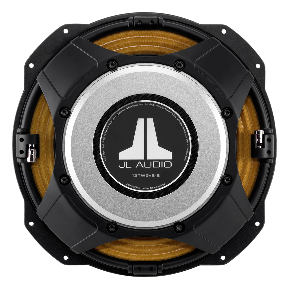 JL Audio® TW5v2 / 13TW5v2-2 / Car Audio / Subwoofer Fino para Automóvil / 13.5 Pulgadas / Bobina Simple 2 Ohm