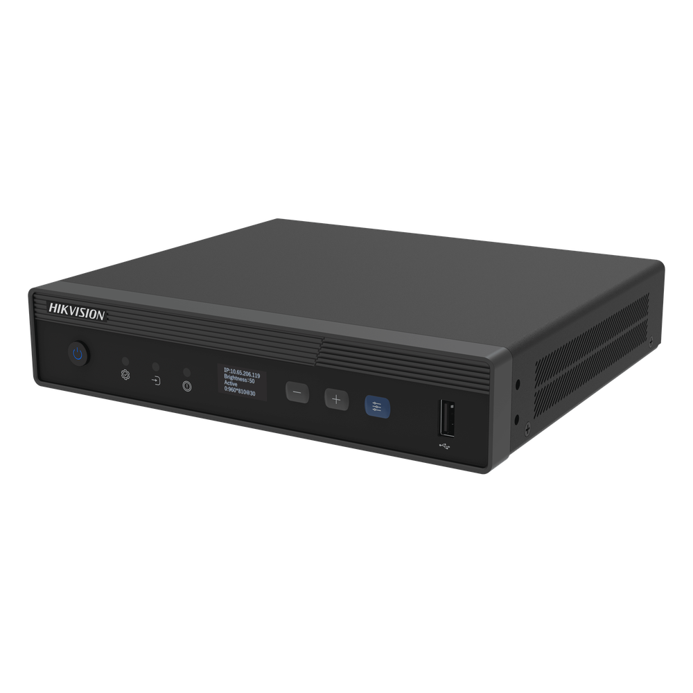 Controlador LED para Videowall / Configuración WEB / Android Integrado / 6 Puertos RJ45 / Hikvision