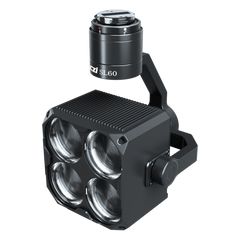 Estrobo Multi-color compatible con Drones DJI M350/M400, 90W Máximo, Luz Estroboscópica Multi-color, 4 Colores RGBY
