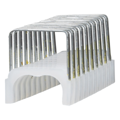 Paquete de 300 Grapas con Aislamiento, para Cables NM (RomexÆ) como 14/3, 14/3G, 12/3 y otros cables de hasta 11/32 x 19/32 (9 mm x 15 mm / 0.35 x 0.59 pulgadas).