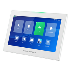 Estación de Intercomunicación SIP con Wi-Fi 6, Bluetooth y Control Total para Agendamiento de Salas y Edificios Inteligentes (Color Blanco)
