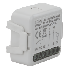 ZigBee Modulo switch relevador salida de Contacto Seco /  100-240V / 5A / 150W LED