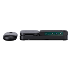 Auriculares mono Yealink BH71 Workstation Pro con pantalla táctil de 3" y estuche de carga portátil/Bluetooth 5.3/Cancelación de ruido con 4 micrófonos/Hub USB/Carga inalámbrica para dispositivos móviles