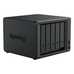 NAS DiskStation DS1525+ | 5 Bahías | Expansión hasta 15 Bahías | 2 Puertos 2.5GbE | Soporte 10GbE | Almacenamiento en Caché SSD | Hasta 300 TB de Capacidad | Compatible con Virtualización y Vigilancia.