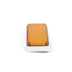Luz de Advertencia de 7X3", Color Ámbar, Ideal para Ambulancias