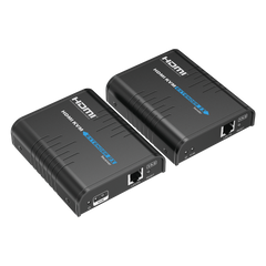 Kit extensor KVM (HDMI y USB) hasta 120 metros | Resolución 1080P @ 60 Hz | Soporta STP y UTP CAT6 | Soporta Switch Gigabit para control KVM múltiple | Soporta hasta 253 receptores | Transmite el Video y Controla tu DVR vía USB