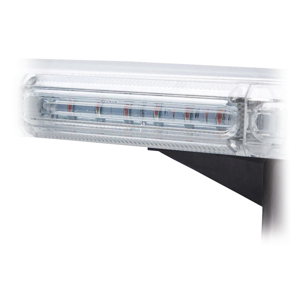 Barra de luces LED de 46" Rojo/Azul/Ambar , De 132 LEDs, Controlador Incluido, Ideal para Equipar Unidades de Seguridad Publica
