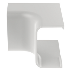 Esquinero interior, para uso con canaleta LD10, material ABS, Color Blanco