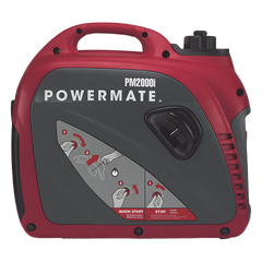 Generador Inversor Portátil a Gasolina, 1.7 kW, 120vca , Arranque Manual