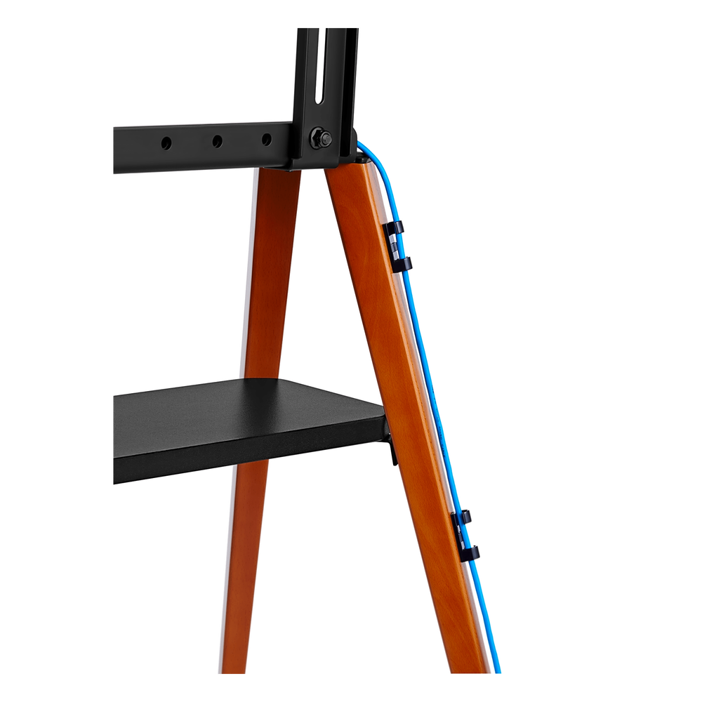 Soporte de TV Easel Studio TV Floor Stand | Compatible VESA 200x200 a 600x400 | Para Pantallas de hasta 75 Pulgadas | Capacidad de Peso 40 kg | Altura Ajustable 905-2590 mm | Incluye Cable Anti-Caída