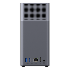 NAS UGREEN NASync DH2300 / Procesador RK3576 / 4GB  / 32GB eMMC / 2 Bahías SATA / JBOD-Basic-RAID 0-RAID 1 / Puerto HDMI 4K / 1 GbE / USB 3.2 Gen 1 Type-C / Detección NFC