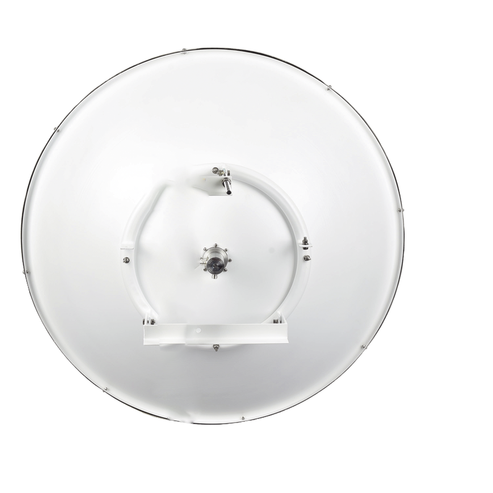 1 Antena Direccional de alto rendimiento / diámetro  de 60 cm / 5.9-7.2 GHz / Ganancia 30 dBi / SLANT de 45 ° y 90 ° / Ideal para 30 km / Conector N-Hembra / Montaje  y jumpers incluidos.