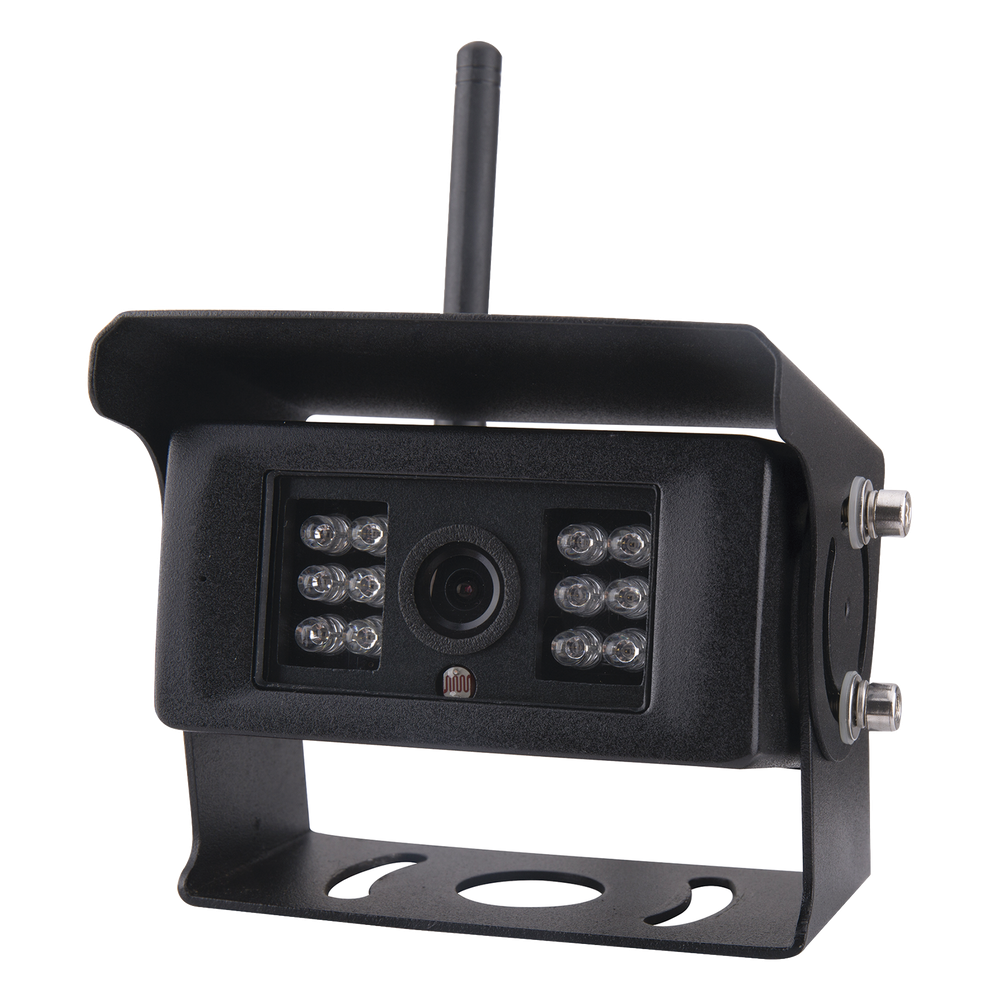 Sistema Profesional Inalámbrico de Cámara de Reversa Infrarroja y Monitor de 7" para Vehículos de Trabajo y Montacargas