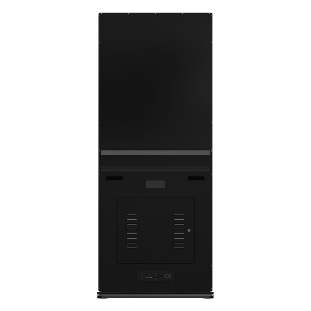 Pantalla Táctil de 55" 4K para Publicidad Digital / Base para Piso (Tótem) / Gestión de Contenido y Control Centralizado