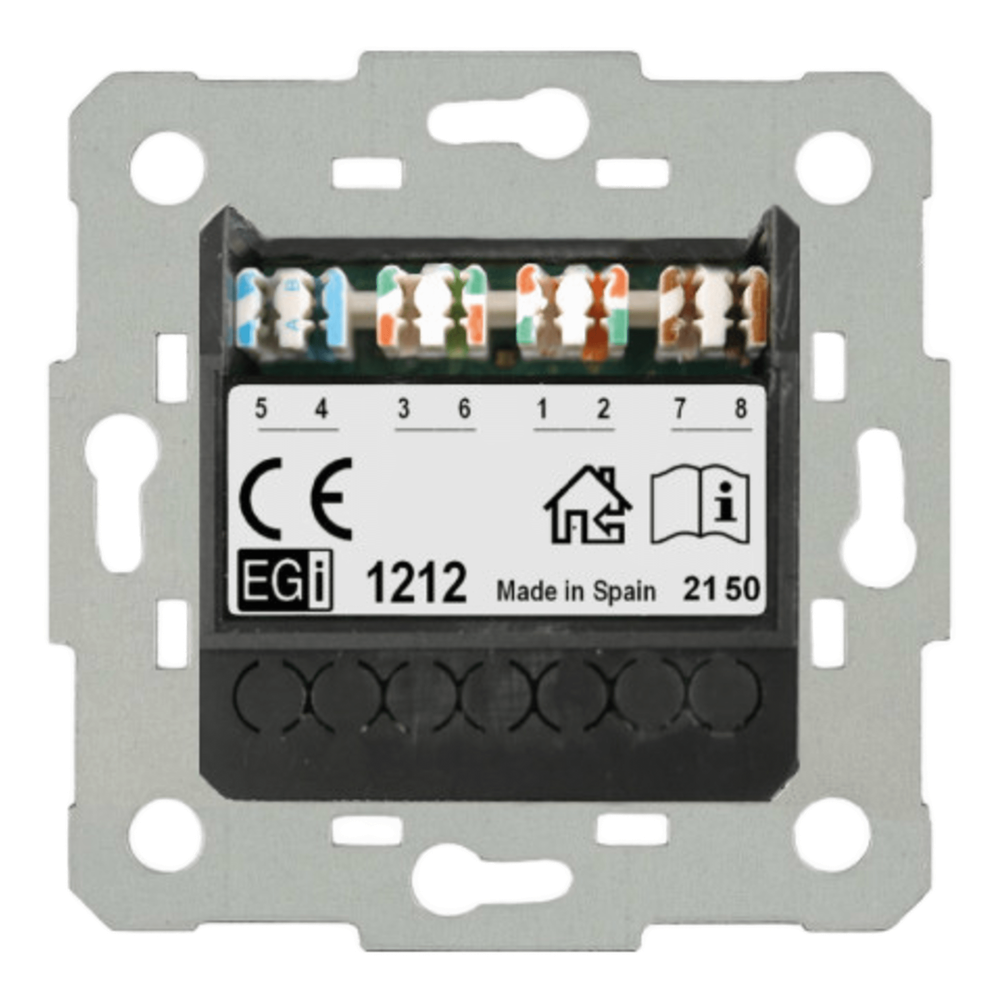 Mando Bluetooth IP | Control Táctil | Compatible Sistema Millennium | Alimentación PoE | Color Blanco |