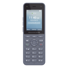 Teléfono IP inalámbrico Wi-Fi, Portátil, 3 cuentas SIP, 3 líneas, Voz HD, Bluetooth integrado, Puerto USB tipo C