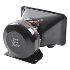 Bocina de uso Rudo, de 200 W, Alto Rendimiento y Base en Aluminio, 8 Ohms de Impedancia