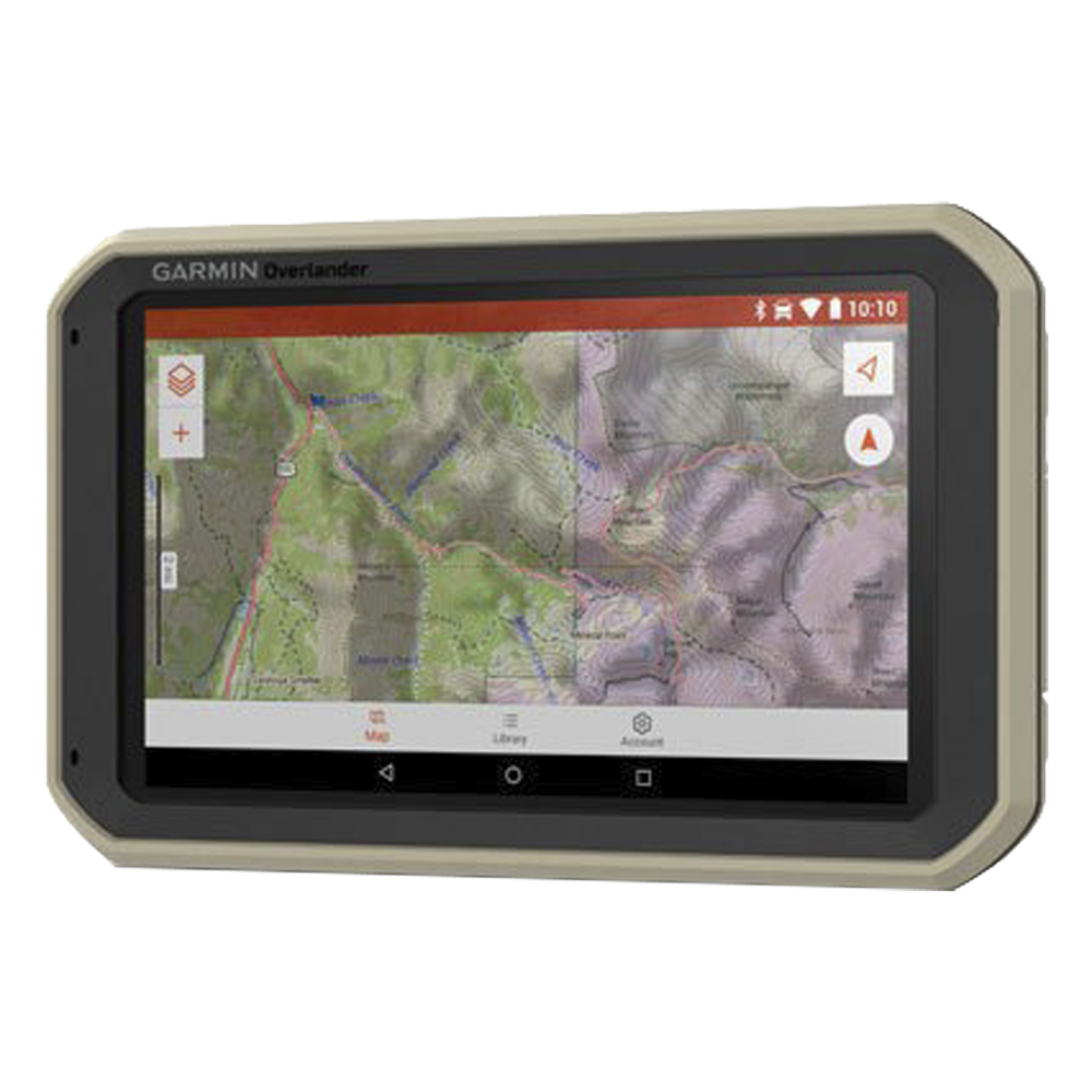 Navegador Overlander, pantalla táctil de 7 pulgadas bajo Estándar Militar 810