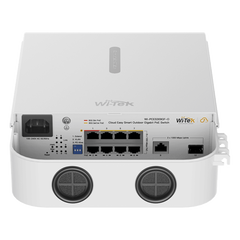 Switch PoE / Administración en la nube / Con 8 puertos 10/100/1000 Mbps PoE af/at/bt  / 1 Puerto Ethernet Uplink 10/100/1000 MBPS/1 Puerto SFP Uplink 10/100/1000 MBPS  / Presupuesto 110 W / PoE hasta 250 metros / Soporta protocolo ONVIF