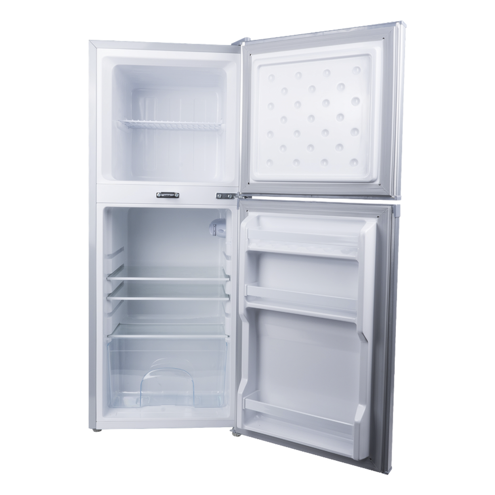 Refrigerador Combinado Solar de 105L (3.7 ft3) - 12/24V, Solución Todo en uno para Aplicaciones Aisladas y Eficiencia Energética.