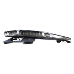 Barra de luces de 48", 216 LED, Dual Color, Programable, Rojo/Azul/Ámbar/Claro, Ideal para Equipar Unidades de Seguridad Publica con Domos Negros