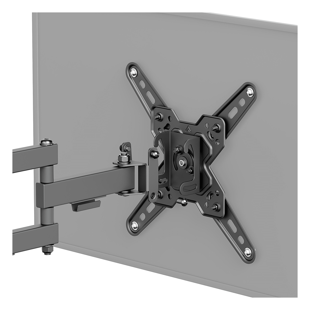 Soporte de Pared Articulado para Pantallas o Monitores | Compatibilidad VESA 75x75 - 200x200 / Hasta 43 Pulgadas | Capacidad Máxima de Carga 20 kg | Fabricado en Acero