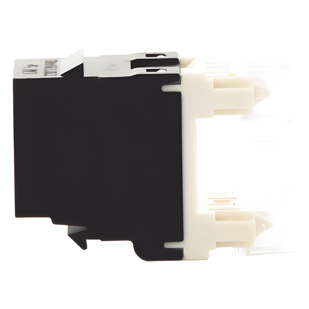 Conector Jack Estilo 110 (de Impacto), Tipo Keystone, Categoría 5e, de 8 Posiciones y 8 Cables, Color Negro