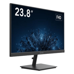 Monitor LED FullHD (1080p) de 24" / Ideal para CCTV, Oficina y Hogar / Entrada HDMI-VGA-BNC / Montaje VESA ( 75 X 75) / Uso 24/7 / Backlight E-LED / Ultra Delgado