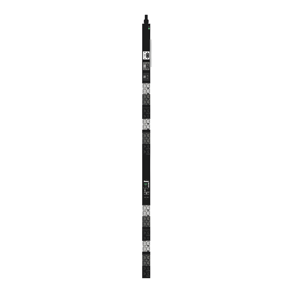 PDU G6 Monitoreable y Switchable (MS) para Distribución de Energía, Enchufe de Entrada NEMA L21-30P, Con 24 Salidas C13/C15 y 24 C13/C15/C19/C21, de Instalación Vertical, 208 Vca, 30 Amp