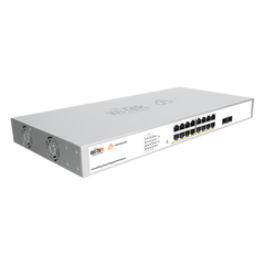 Switch Administrable PoE  / 16 puertos PoE af/at Gigabit /  2 x SFP Gigabit / Administración Cloud Gratuita / Presupuesto 240 W