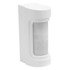 Detector de movimiento PIR dual inalámbrico para exteriores con batería de litio de larga duración