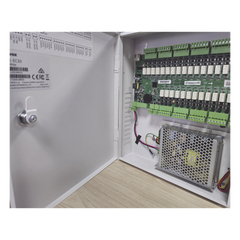 Controlador de Elevador IP Para 32 Pisos / Gestión 100% en la Nube / Interfaz Web / Pases Temporales desde App / Activación de Pisos desde App/ Wiegand / POE / 20,000 Tarjetas /100,000 Eventos / Compatible con Videoporteros Akuvox