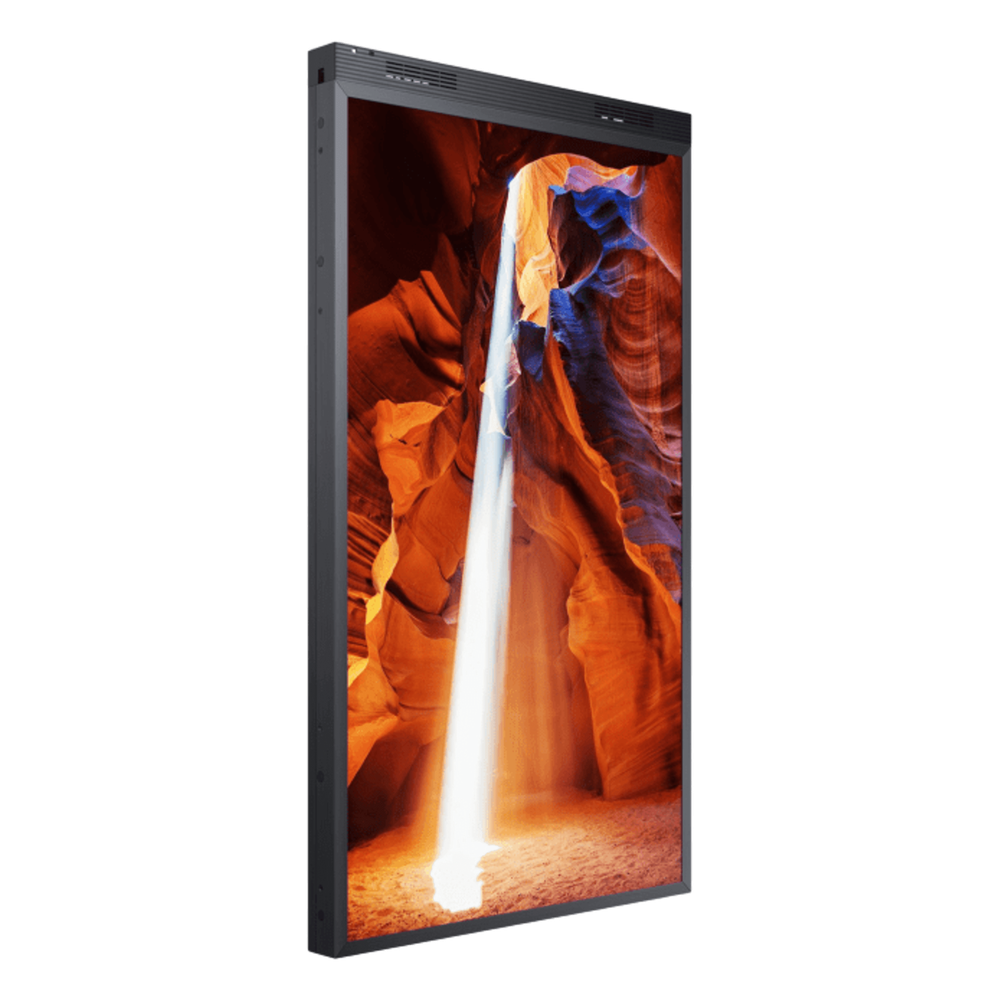 Pantalla Vision Dual Profesional / 55" Full HD (1920x1080) / Panel VA / Brillo Exterior 3.000 nits / Interior 1.000 nits / Conectividad HDMI / Sistema Operativo Tizen LH55OMNDSGBXZA