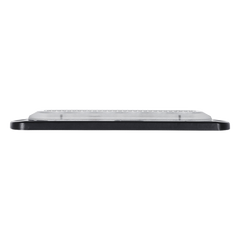 Luz Auxiliar de 12 LED, Rojo/Claro, Lente Transparente, SAE