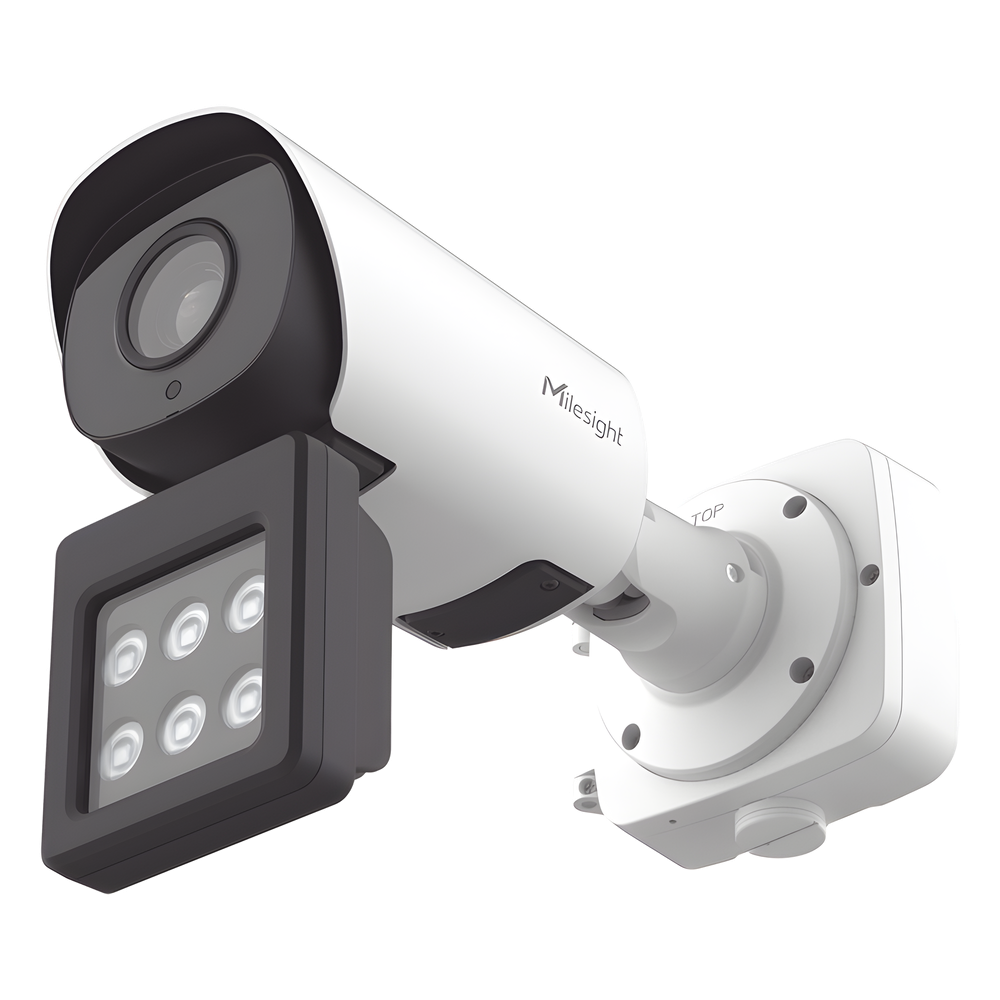 Cámara Bullet AI Road Traffic Pro / LPR en Tiempo Real / Luz Suplementaria IR/Blanca / 90 fps / Starvis 0.002 Lux / Super WDR 140dB / IP67 / ONVIF y VMS