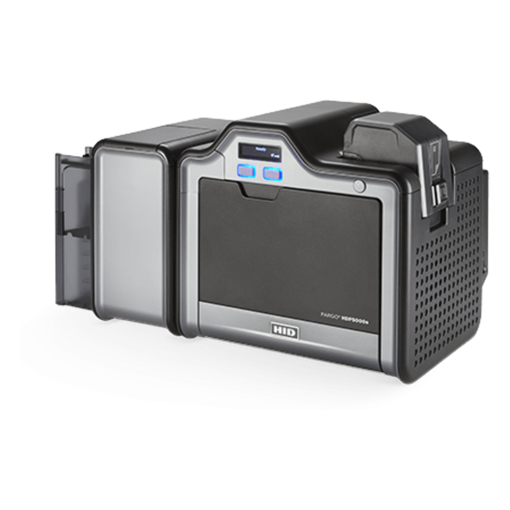 Impresora de Tarjetas HDP5000e / Retransferencia / Resolución 300 dpi / 16.7 Millones de Colores / Laminación y Codificación Opcional / Conexión USB y Ethernet / HID Global