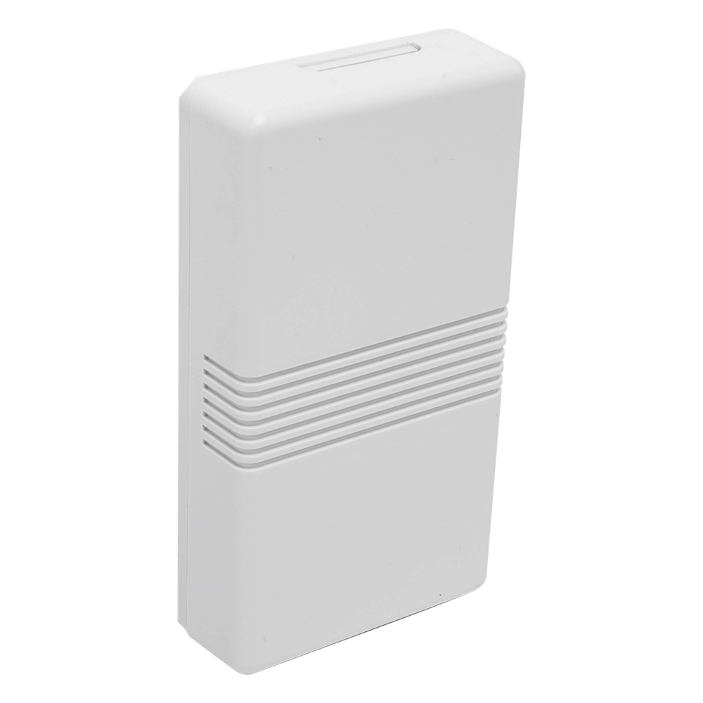 Módulo de relevador inalámbrico con dos relés SPDT para activar sirenas o indicadores remotos, compatible con paneles LYNX